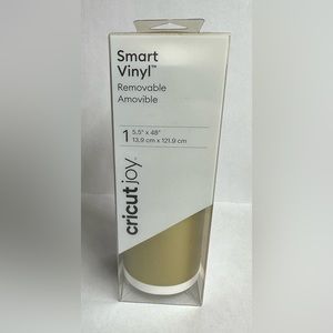 Cricut Joy Smart Vinyl Matte Gold Removable Vinyl #1